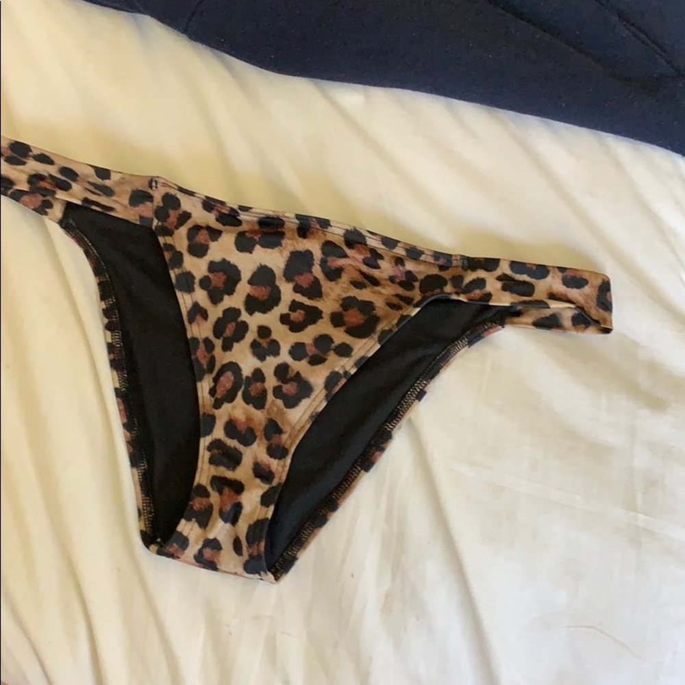 cheetah print asos bikini bottoms